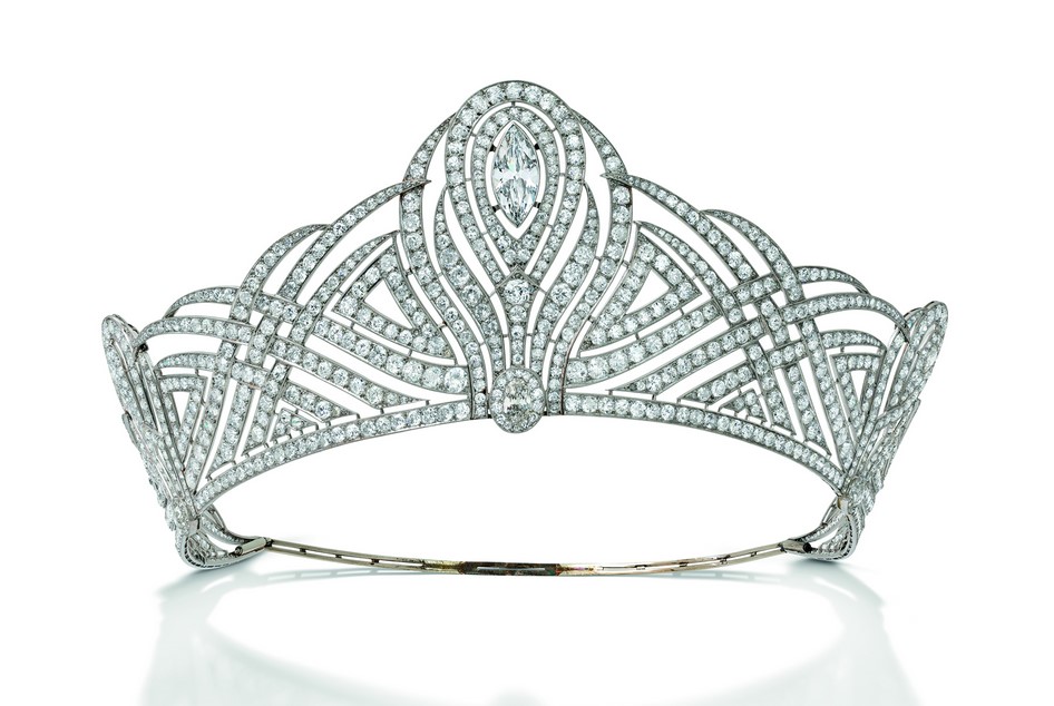 Διαμαντένια τιάρα Μπέσμπορο από τον Chaumet, 1931 - Πριγκιπικά κοσμήματα άλλων εποχών για νέους μεγιστάνες