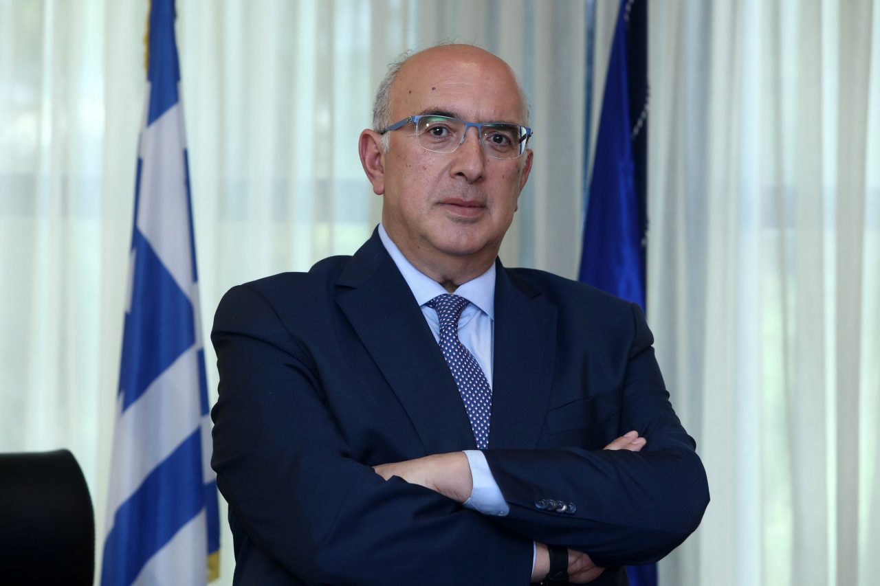 O Υφυπουργός Υποδομών και Μεταφορών, αρμόδιος για τις Μεταφορές Μιχάλης Παπαδόπουλος