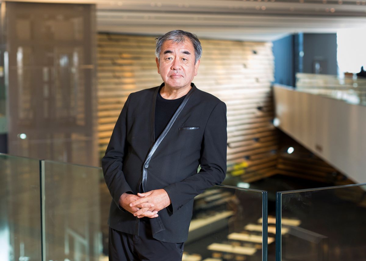 Ο Ιάπωνας αρχιτέκτονας Κένγκο Κούμα σχεδιαστής της «Riviera Galleria» στο Ελληνικό