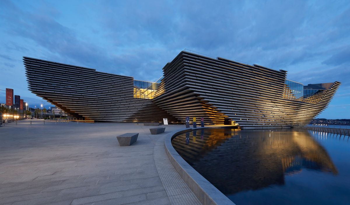 Το μουσείο σχεδιασμού V&A Dundee της Σκωτίας 