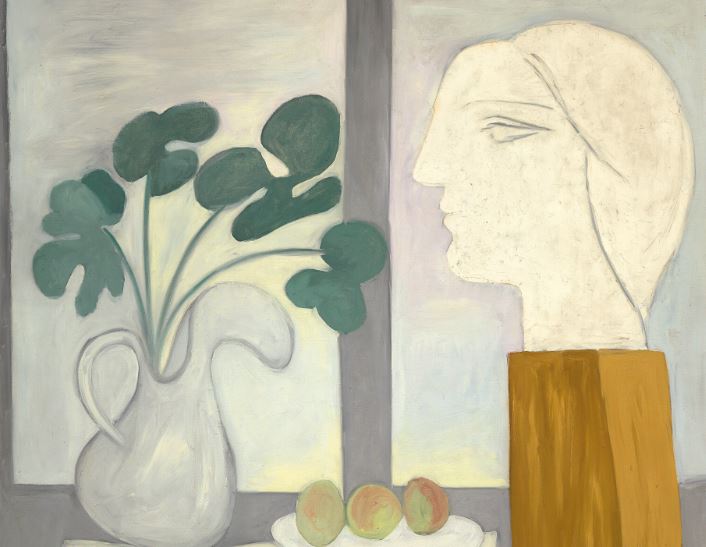 Απεικονίζεται το έργο τέχνης του Pablo Picasso, Nature Morte à la Fenêtre