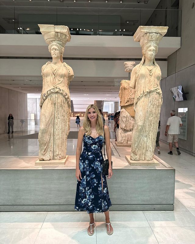 Η Ιβάνκα Τραμπ στο Μουσείο της Ακρόπολης