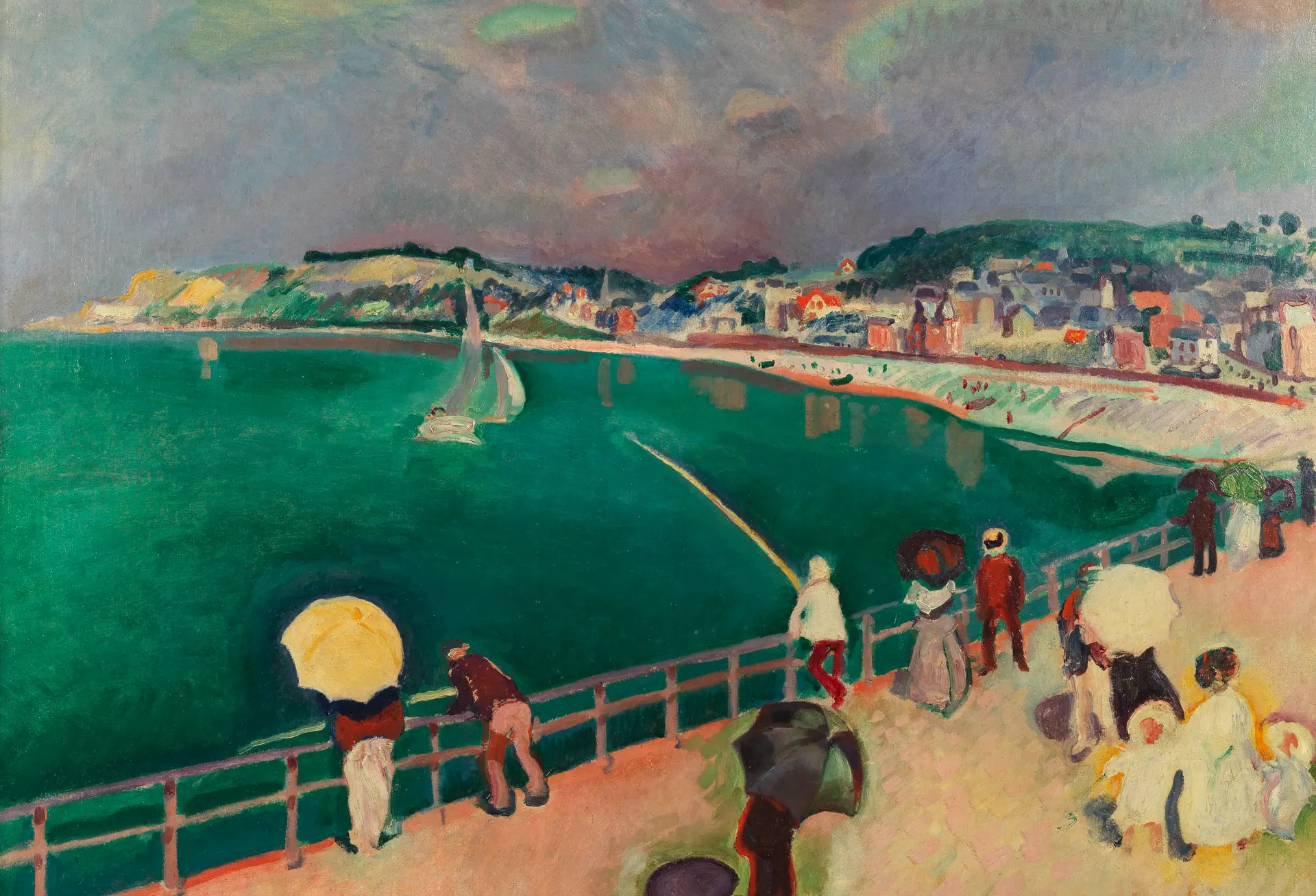 «Η παραλία Σαντ-Αντρές» (1906) του Ραούλ Ντιφί
