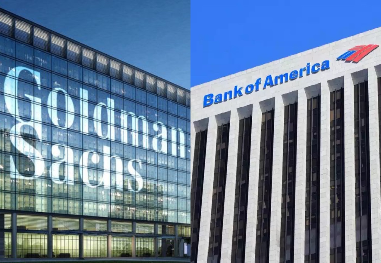 Οι εγκαταστάσεις των δύο οίκων στις ΗΠΑ, Goldman Sachs και Bank of America (BofA)