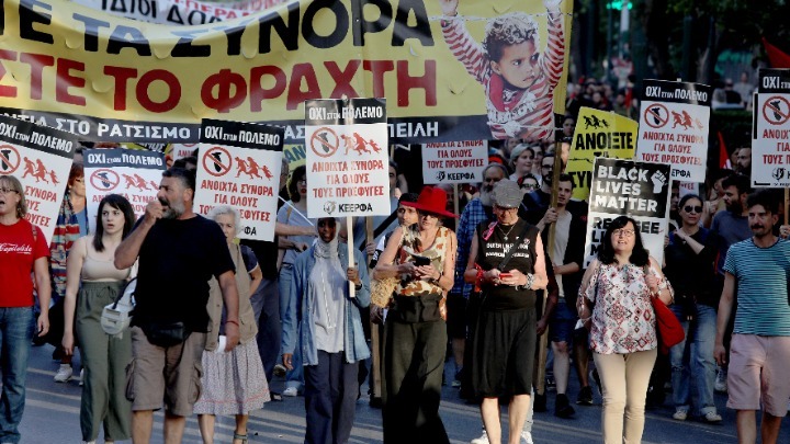 Συγκεντρώσεις στο κέντρο της Αθήνας για το ναυάγιο ανοιχτά της Πύλου