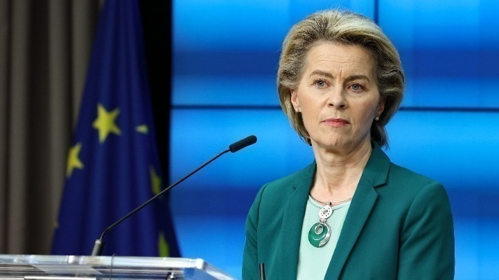 Η πρόεδρος της Ευρωπαϊκής Επιτροπής, Ούρσουλα φον ντερ Λάιεν