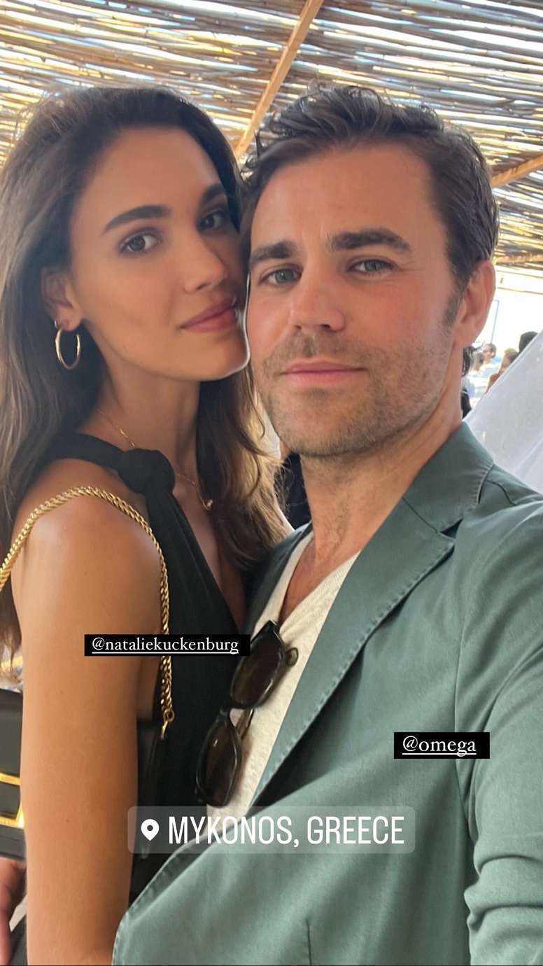 Paul Wesley και Natalie Kuckenburg