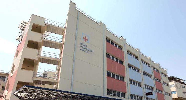 Πρόσοψη του Γενικού Νοσοκομείου Λάρισας