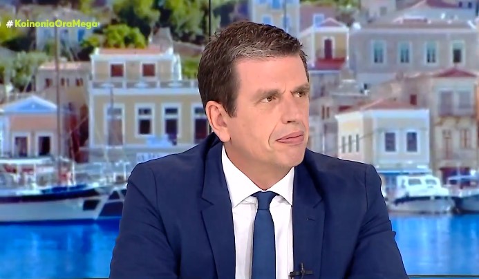 Ο υπουργός Μετανάστευσης και Ασύλου, Δημήτρης Καιρίδης στο MEGA