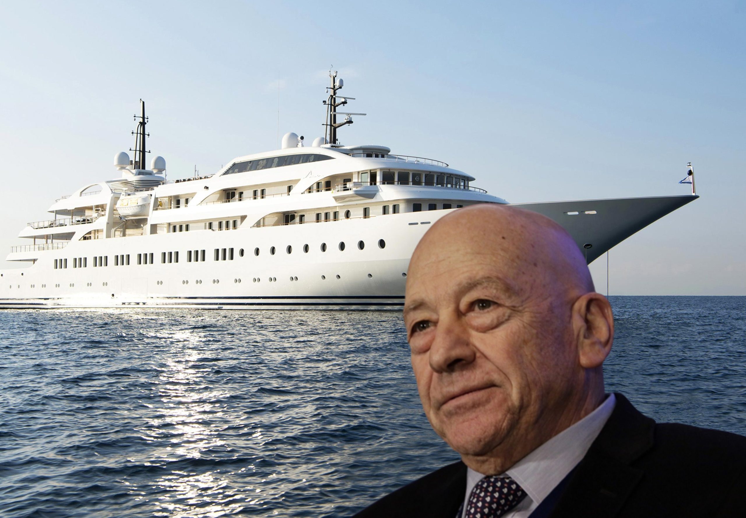 Γιώργος Προκοπίου Το πολυτελές mega yacht Dream στη Φολέγανδρο