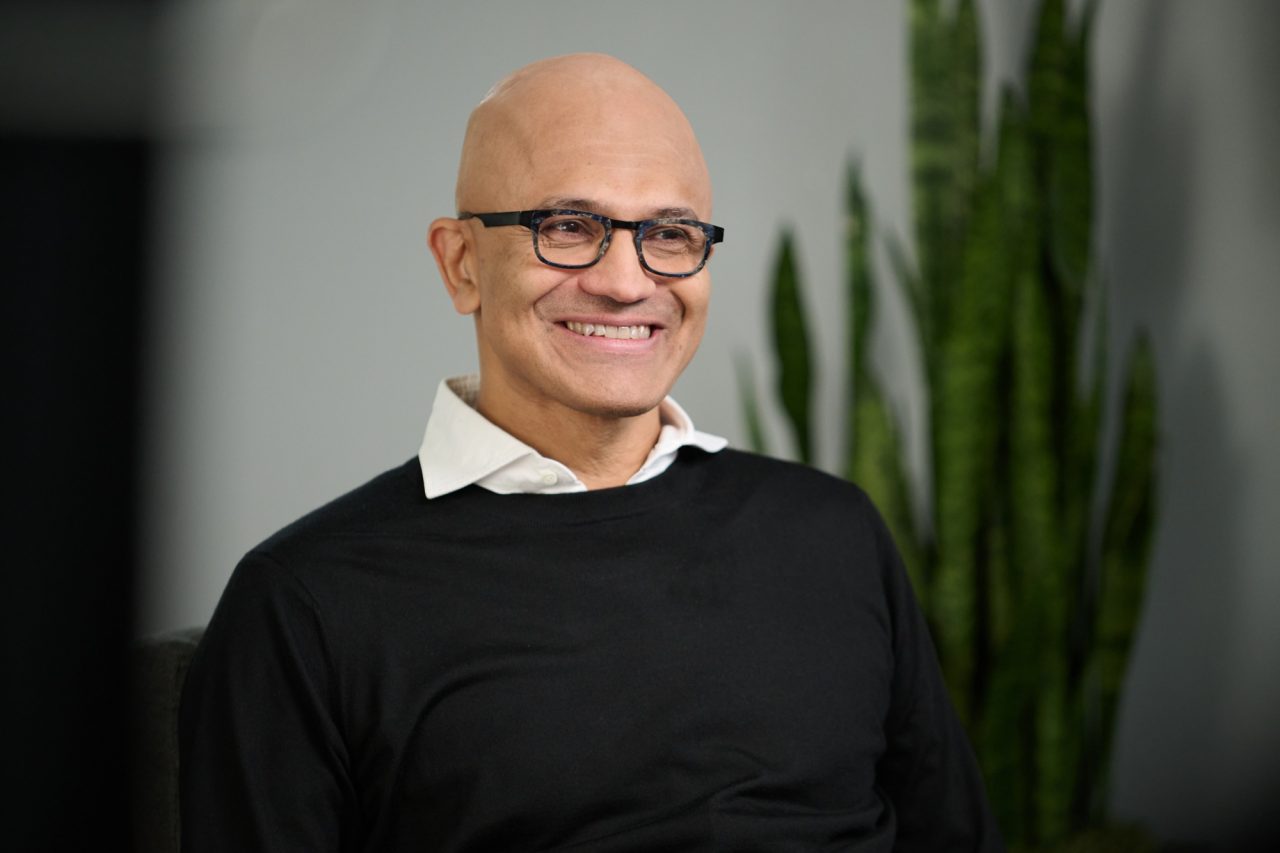Satya Nadella, CEO Microsoft Φωτογράφος: Chona KasingerBloomberg