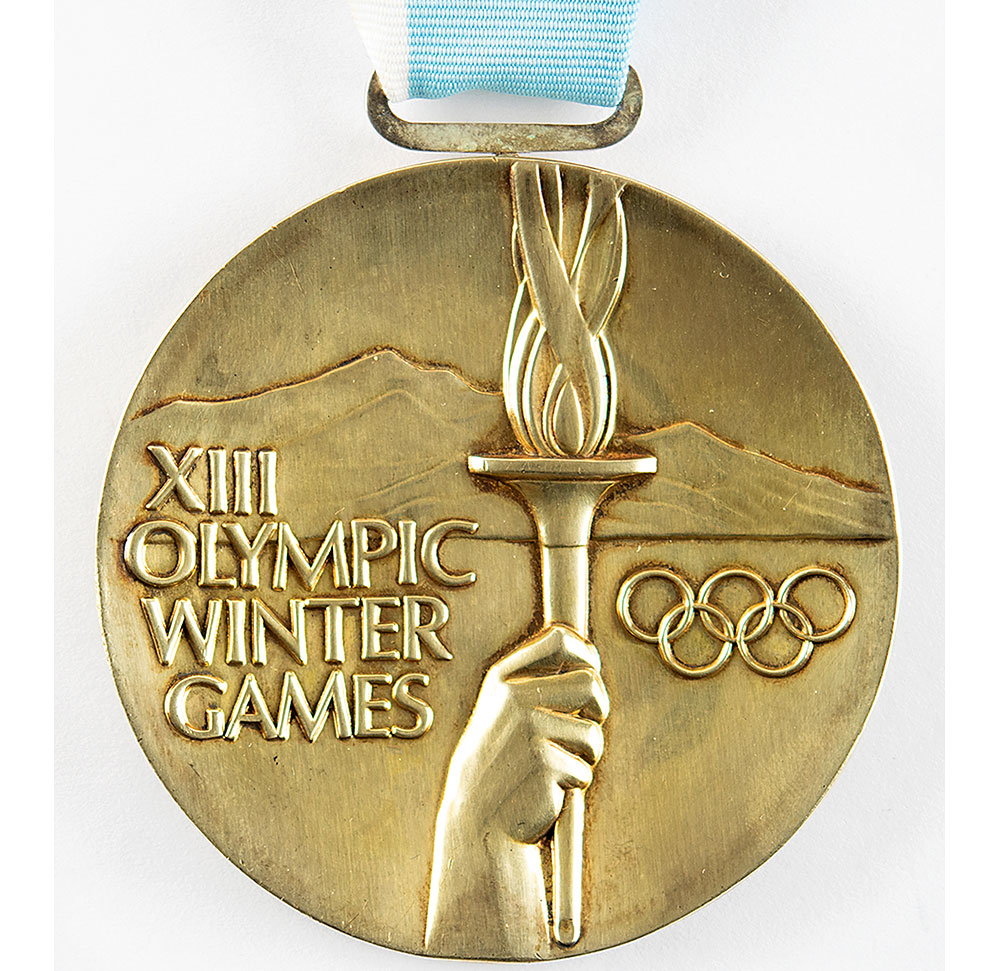Χρυσό μετάλλιο για το καλλιτεχνικό πατινάζ στους Χειμερινούς Ολυμπιακούς Αγώνες στο Λέικ Πλάσιντ, το 1980