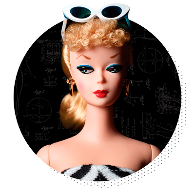 Η πρώτη Barbie κυκλοφόρησε το 1959 | Πηγή: Mattel
