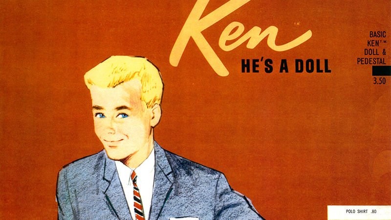 O Ken έκανε την εμφάνισή του το 1961 ως το αγόρι της Barbie