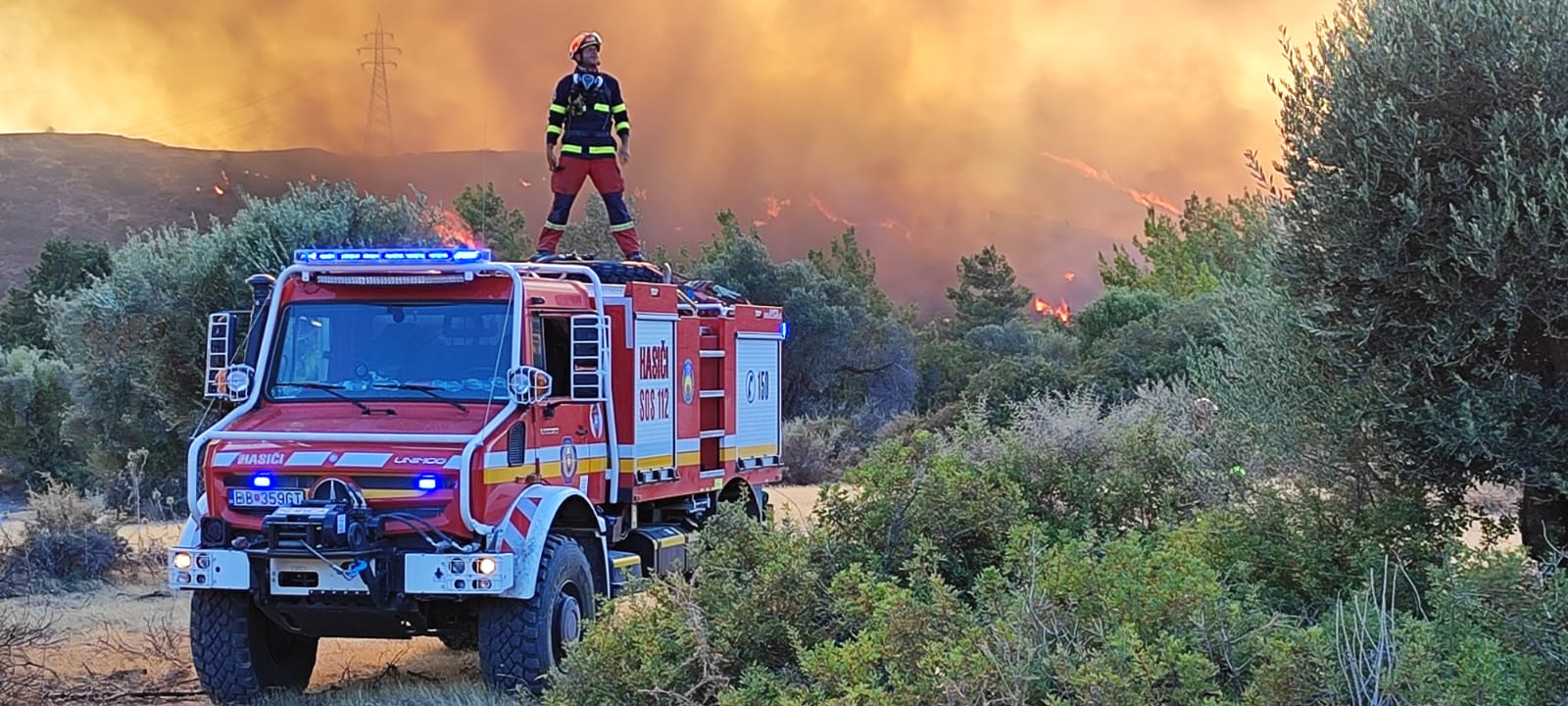 Σλοβάκοι πυροσβέστες