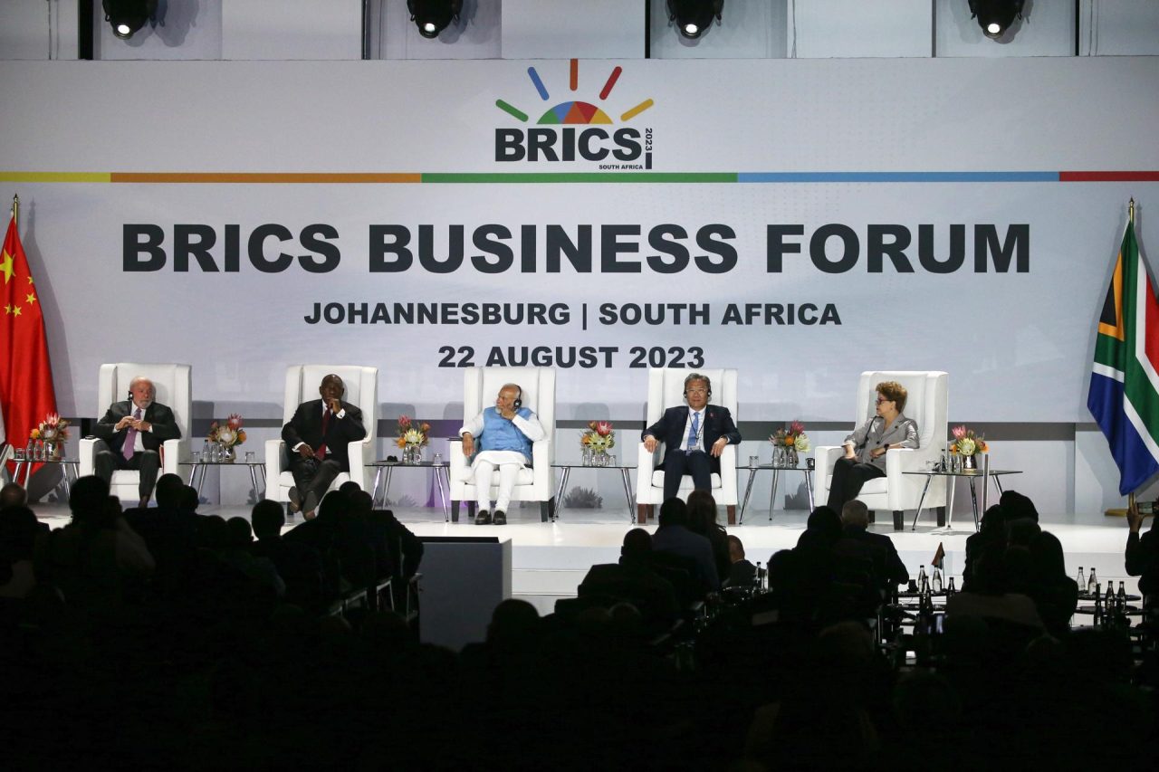 Οι ηγέτες των BRICS στη σύνοδο της Νοτίου Αφρικής το 2023