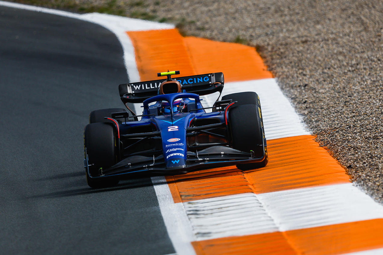  Logan Sargeant, Williams FW45 during the Dutch GP 