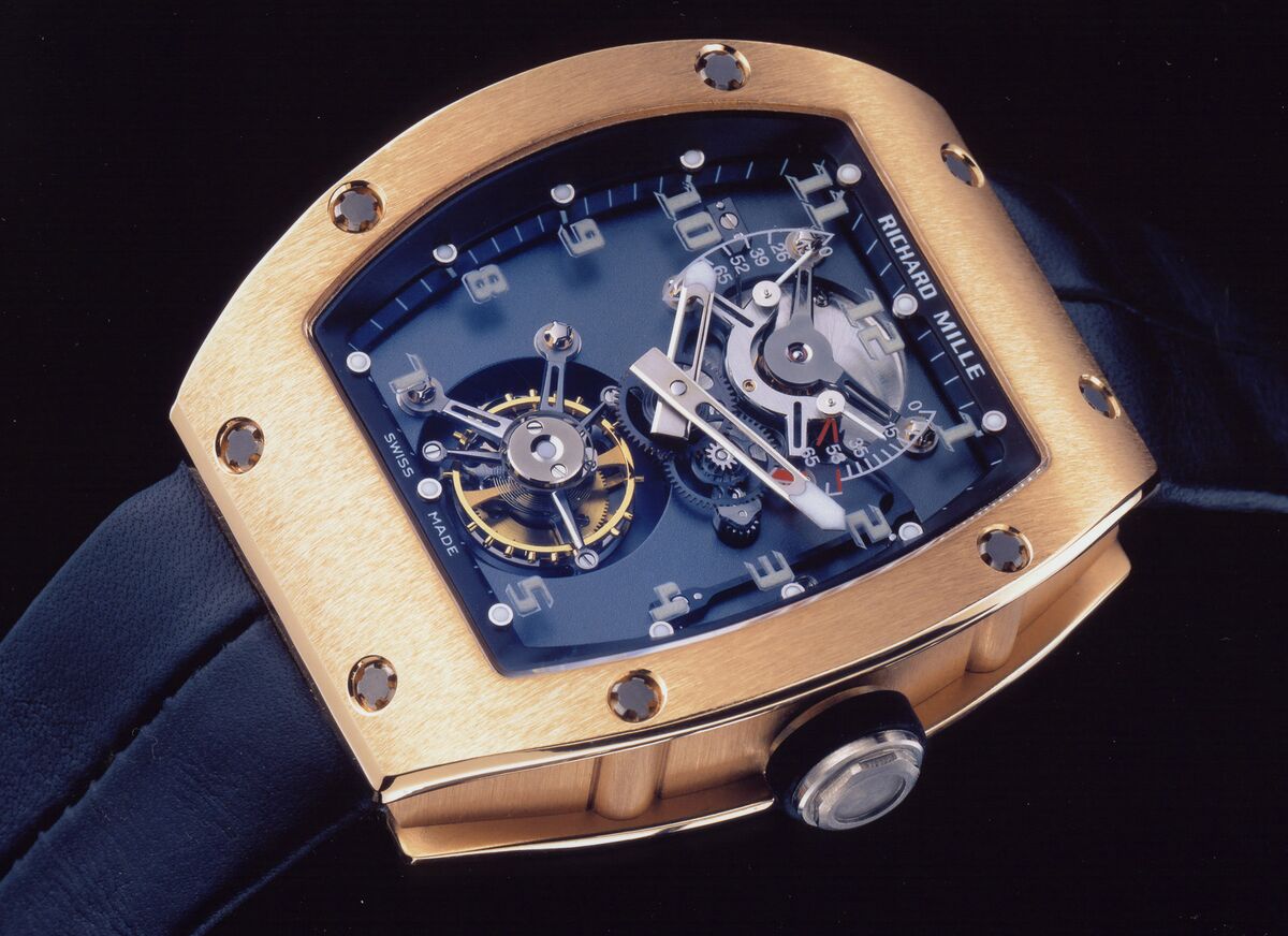 RM 001 Tourbillon, το πρώτο ρολόι που λάνσαρε η εταιρεία Richard Mille.Πηγή: Richard Mille