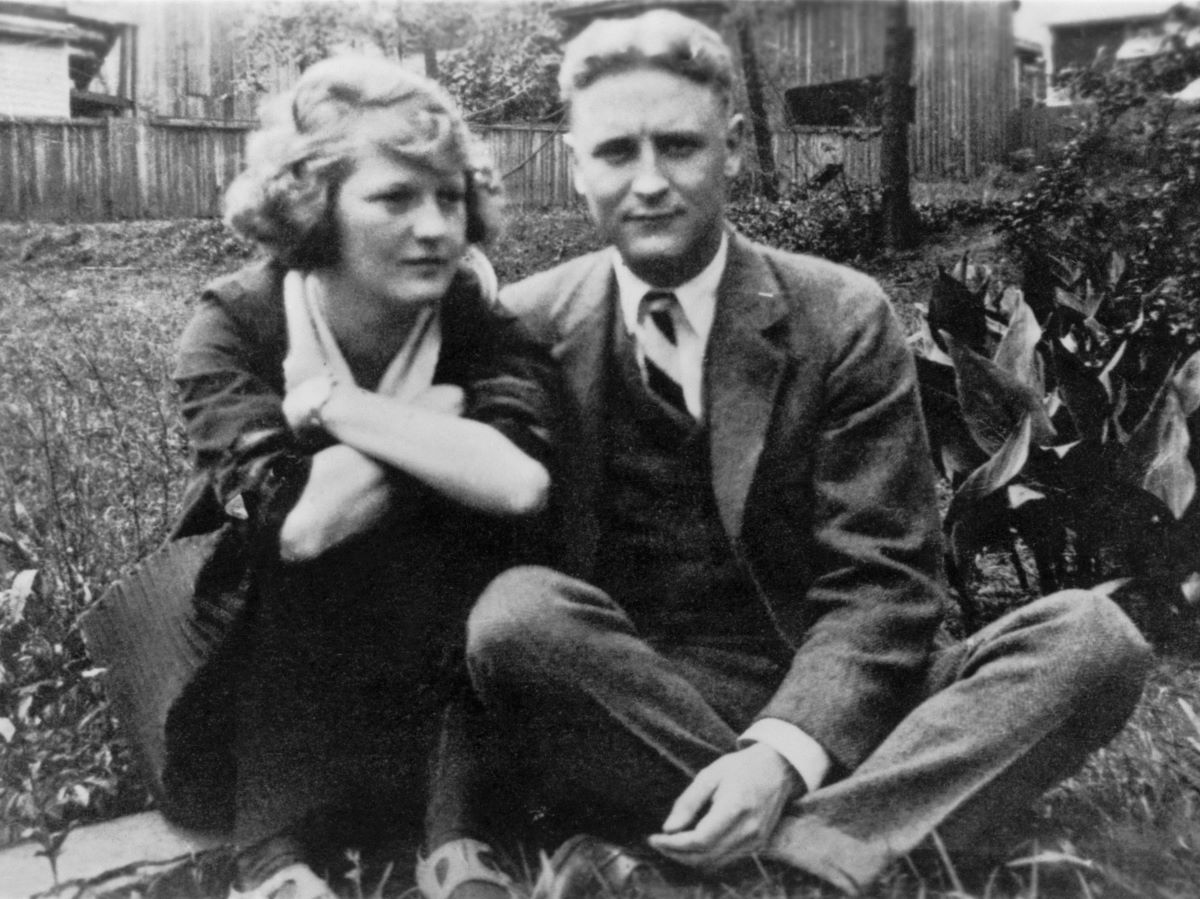 Ο Φ. Σκοτ Φιτζέραλντ με τη σύζυγό του Ζέλντα