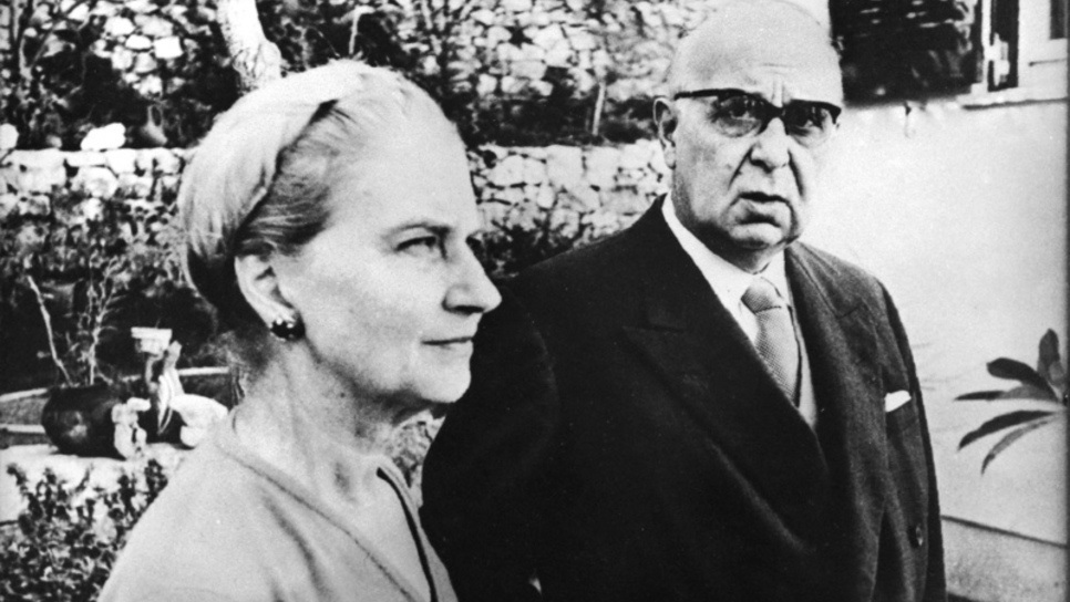 Μαρώ και Γιώργος Σεφέρης