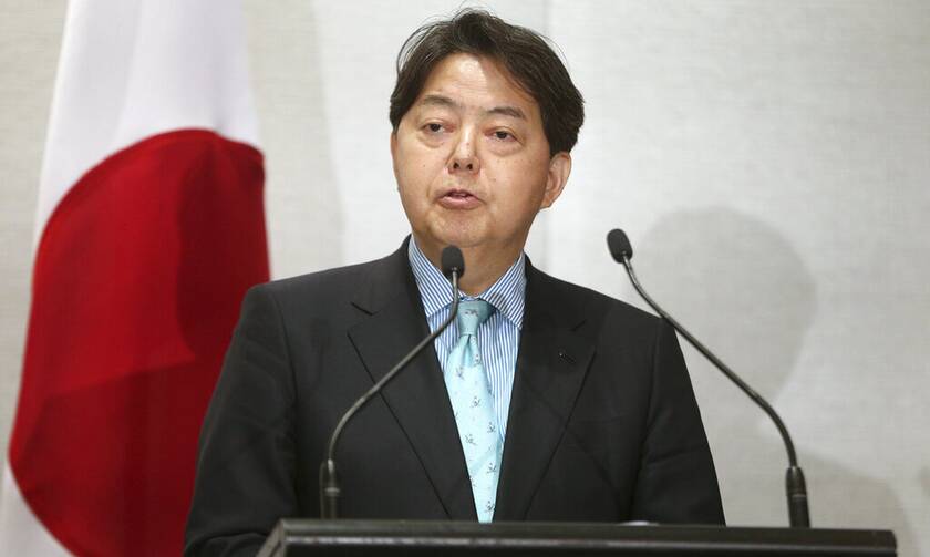 Ο υπουργός Εξωτερικών της Ιαπωνίας, ο Γιοσιμάσα Χαγιάσι