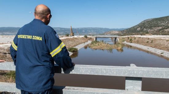 Λάρισα: Τάση υποχώρησης της στάθμης του νερού στον Πηνειού