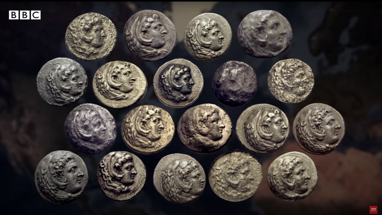 Τα ασημένια νομίσματα Αλεξάνδρου που πωλήθηκαν σε δημοπρασίες