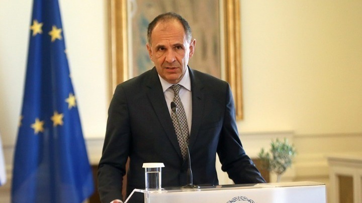 Ο υπουργός Εξωτερικών, Γιώργος Γεραπετρίτης