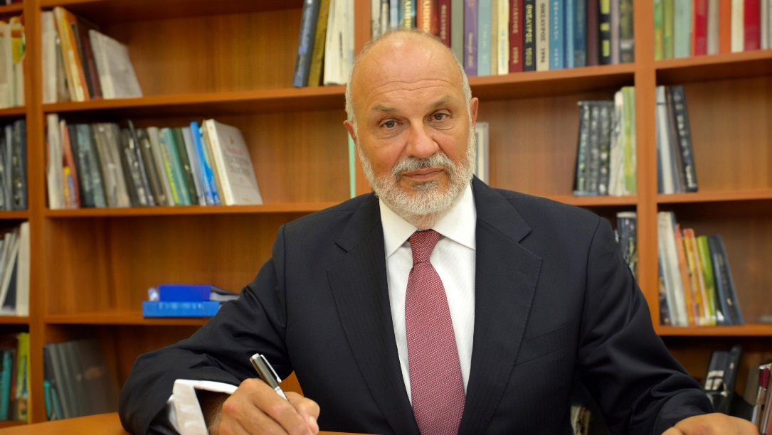 Καθηγητής Σπύρος Ν. Πολλάλης, Διευθυντής/President Κολλεγίου Αθηνών