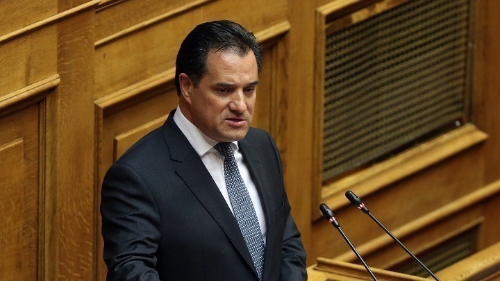 Ο υπουργός Εργασίας, Άδωνις Γεωργιάδης