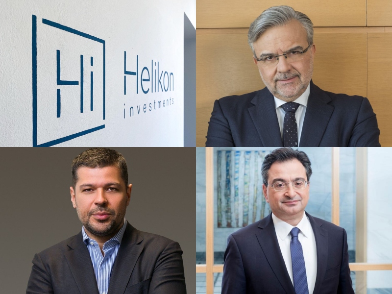 Helikon Investments, Χρήστος Μεγάλου (Τράπεζα Πειραιώς), Γιώργος Στάσσης (ΔΕΗ), Φωκίων Καραβίας (Eurobank)