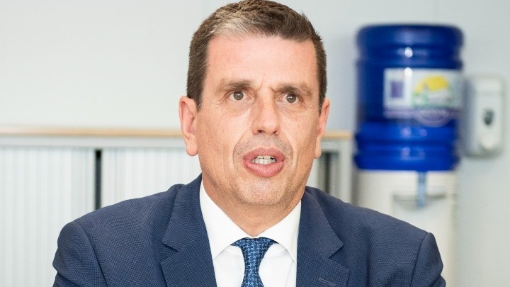 Ο υπουργός Μετανάστευσης, Δημήτρης Καιρίδης