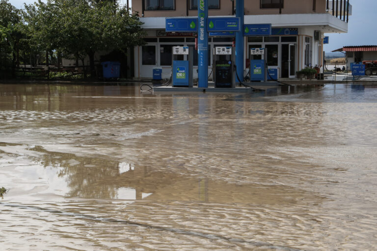 Πλημμύρες στο νομό Λάρισας από την κακοκαιρία Elias