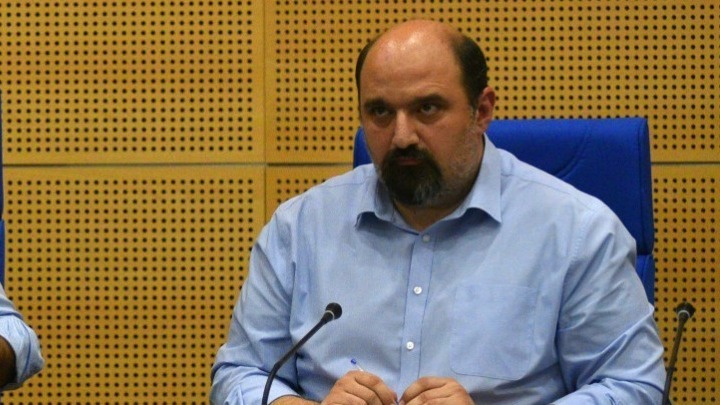 Ο υφυπουργός Κλιματικής Κρίσης και Πολιτικής Προστασίας, Χρήστος Τριαντόπουλος