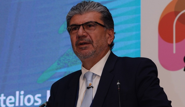 O Πρόεδρος του Συνεδρίου, Δρ. Στέλιος Χειμώνας, Γενικός Διευθυντής του Υφυπουργείου Ναυτιλίας