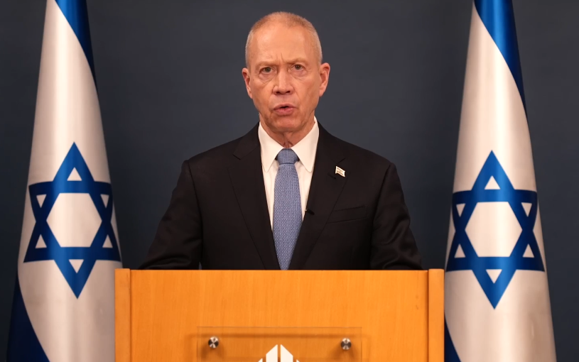 Γιόαβ Γκάλαντ, Υπουργός Άμυνας του Ισραήλ (Πηγή: timesofisrael.com)