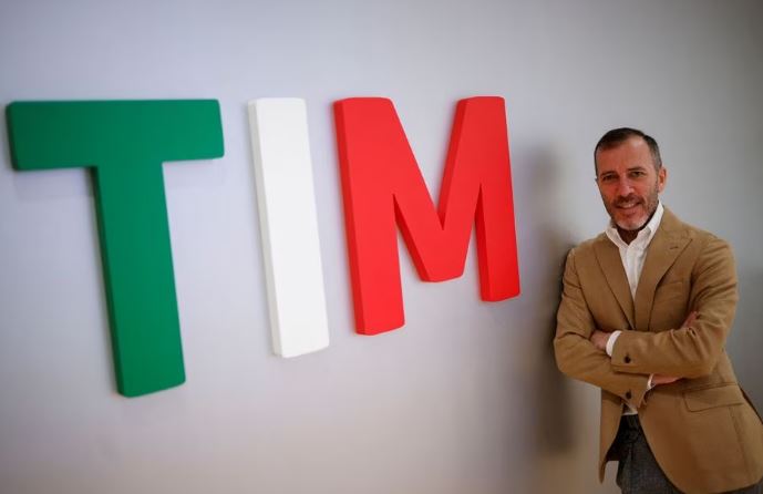 Pietro Labriola, CEO Telecom Italia (Πηγή: Reuters/Guglielmo Mangiapane)