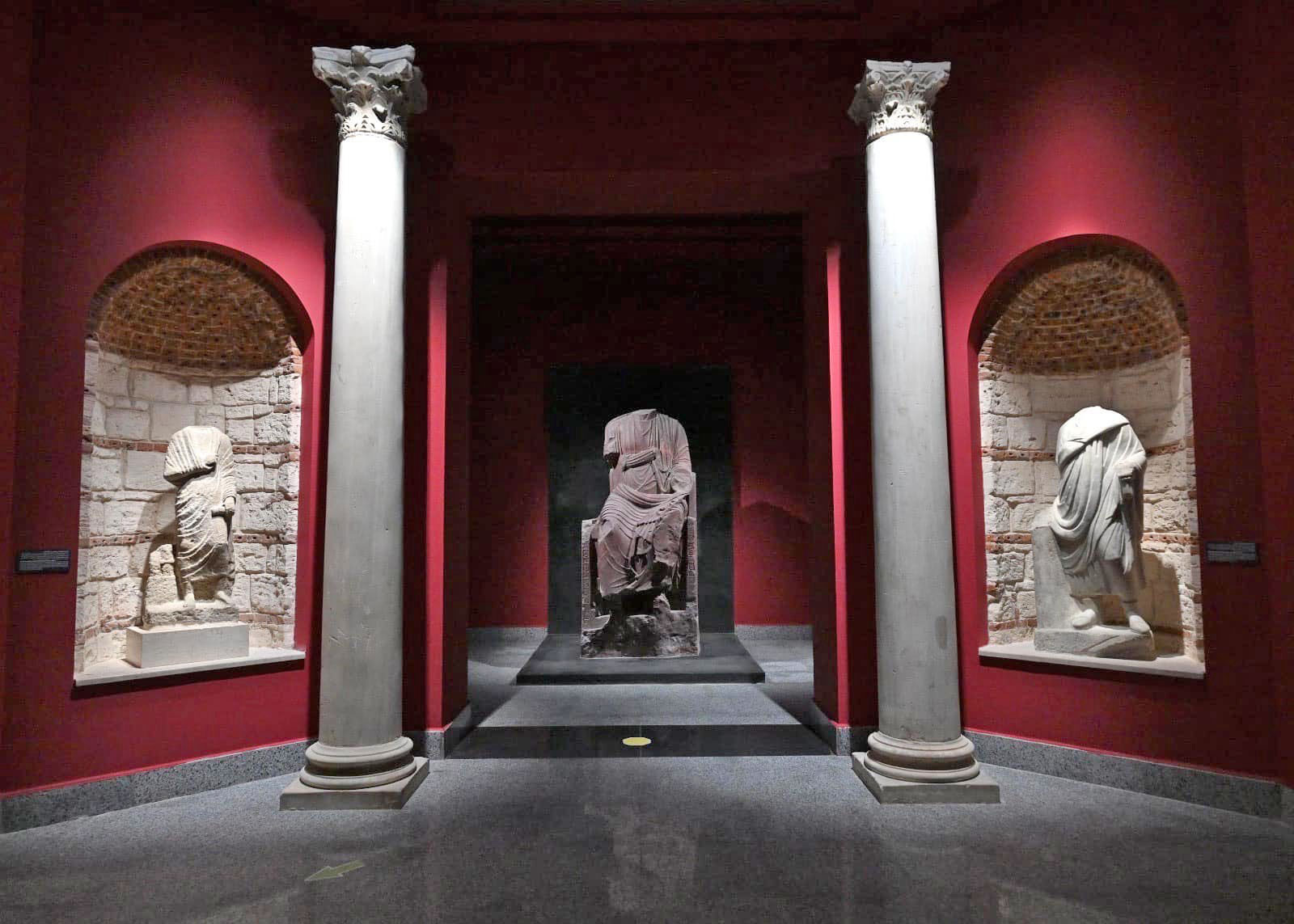 Εκθεσιακός χώρος του Ελληνορωμαϊκού Μουσείου της Αλεξάνδρειας