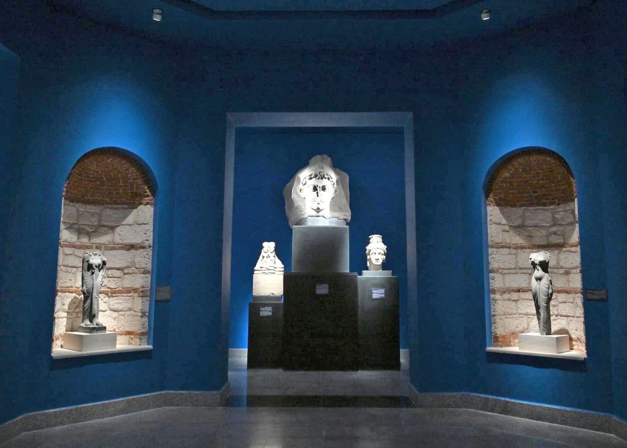Εκθεσιακός χώρος του Ελληνορωμαϊκού Μουσείου της Αλεξάνδρειας