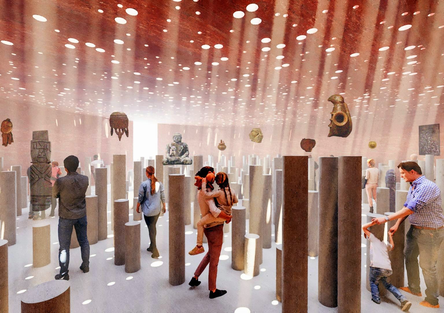 Το εικονικό μουσείο σε σχέδια του βραβευμένου αρχιτέκτονα Φρανσίς Κερέ