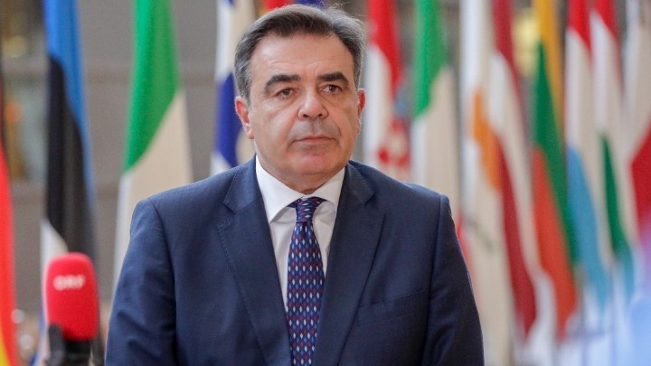 Ο αντιπρόεδρος της Ευρωπαϊκής Επιτροπής, Μαργαρίτης Σχοινάς