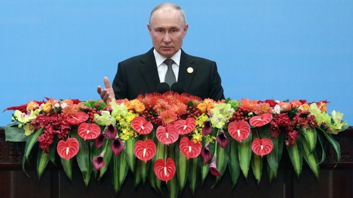 Ο πρόεδρος της Ρωσίας, Βλαντίμιρ Πούτιν