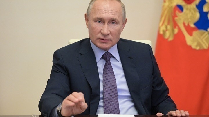 Ο πρόεδρος της Ρωσίας, Βλαντίμιρ Πούτιν