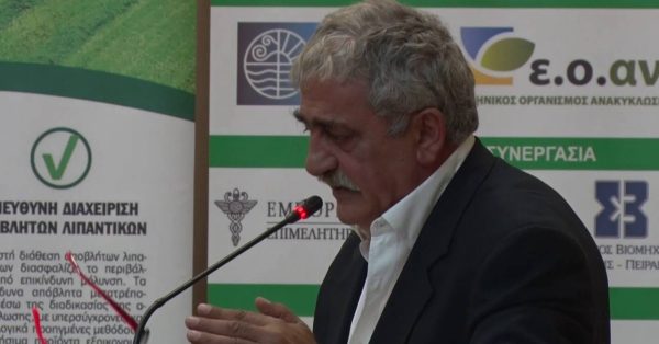 Ο πρόεδρος του Συνδέσμου Επιχειρήσεων Ναυπηγικής Βιομηχανίας, Βασίλης Κανακάκης