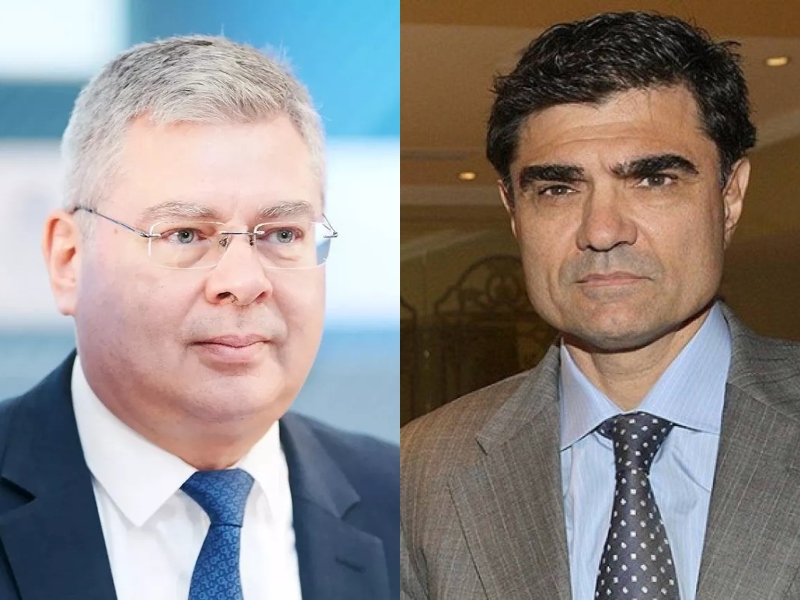 Ανδρέας Σιάμισιης, CEO Helleniq Energy και Γιάννης Βαρδινογιάννης, CEO Motor Oil