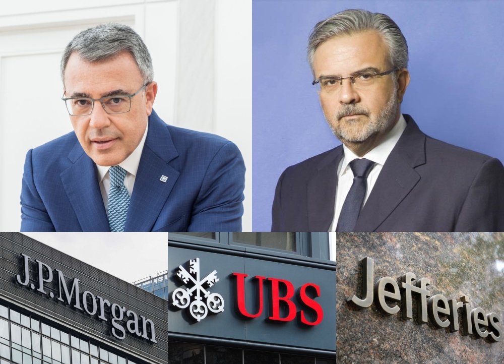Βασίλης Ψάλτης (Alpha Bank) - Χρήστος Μεγάλου (Τράπεζα Πειραιώς) - JP Morgan -UBS - Jefferies