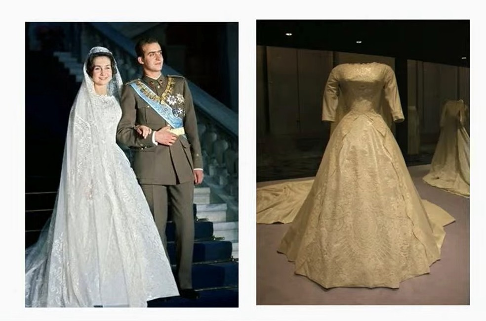 Το νυφικό της πριγκίπισσας Σοφίας στον γάμο της με τον Χουάν Κάρλος της Ισπανίας