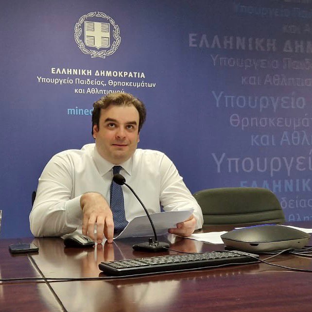 Κυριάκος Πιερράκακης, Υπουργός Παιδείας, Θρησκευμάτων και Αθλητισμού