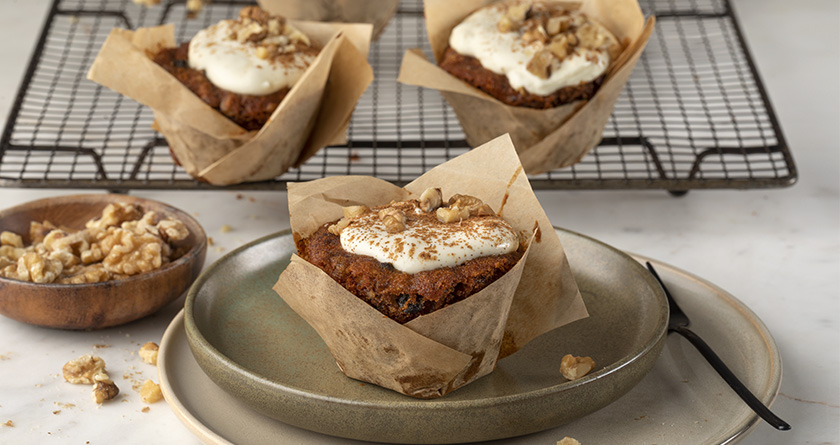 Carrot cake muffins