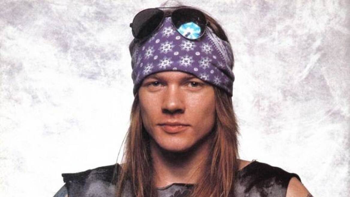 Ο αρχηγός του θρυλικού συγκροτήματος της ροκ Guns N' Roses, Αξλ Ρόουζ